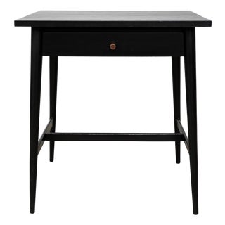 Paul McCobb Black Nightstand or Side Table, Planner Group by Winchendon Furniture, 1950s For Sale