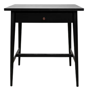 Paul McCobb Black Nightstand or Side Table, Planner Group by Winchendon Furniture, 1950s