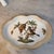 Herend Rothschild Bird scalloped edge gold rimmed dish with birds, butterfly and insect. Beautiful colors in this small...
