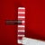 Three-Seater Red Fabric Silver Frame with Manual Sleeper Function Multy Sofa Bed from Ligne Roset For Sale - Image 9 of 13