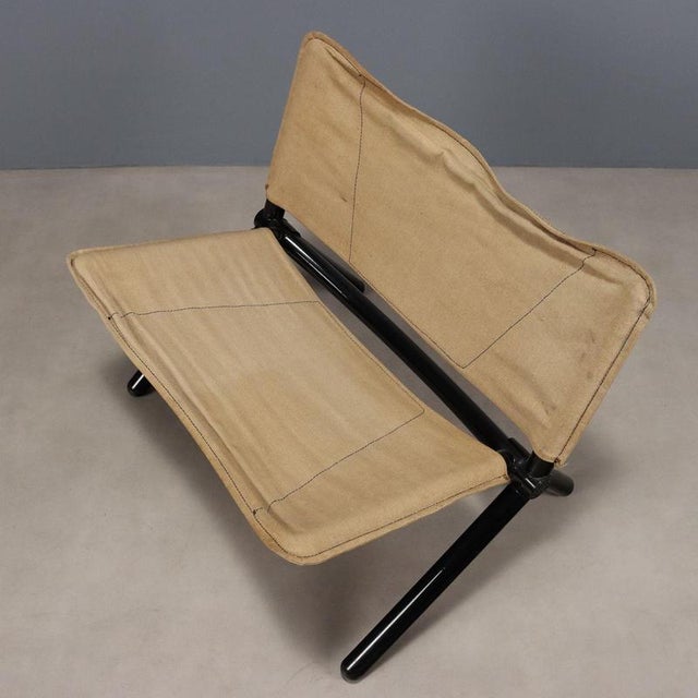 Metal Brunati Chair by Ammannati and Vitelli, 1970s For Sale - Image 7 of 10