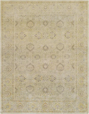 Mansour Fine Handwoven Tabriz Rug - 8'1" X 10'1"