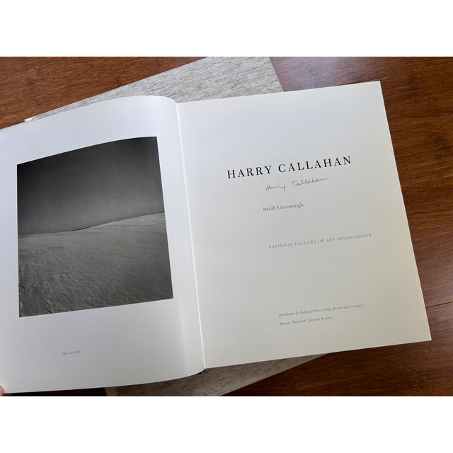 Harry Callahan Water's Edge "Cape Cod, 1972" Gelatin Silver Print Signed Editioned Folio For Sale - Image 11 of 12