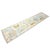 Blue 21st Century Turkish Oushak Wool 2x10 Light Blue, Yellow & Ivory Handmade Runner Rug #1144116 For Sale - Image 8 of 11