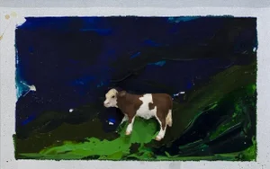 Untitled - Original Mixed Media by Mario Schifano - 1995 1995