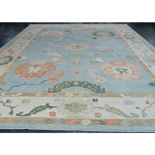 Turkish Oushak Rug 12'8" x 18' #20382 Explore a curated collection of hallway runners, wool rugs, and handmade...