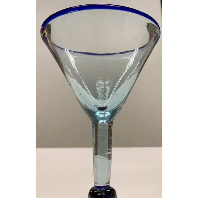 Glass 2000s Martini Glasses -Set of 6 For Sale - Image 7 of 9