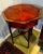 Stunning Mahogany with string inlay, Matchbook Octagonal section and exotic grain edge. The Table is in Exceptional...