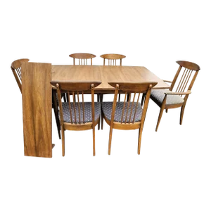 Broyhill Sculptra Dining Set Table and 6 Chairs