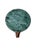 Wood Vintage Bombay Company Regency-Style Mahogany Pedestal Stand With Green Marble Top For Sale - Image 7 of 10