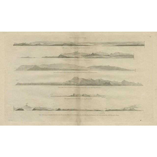 Cook, Coastal Views of Asia, 1784, Print For Sale - Image 5 of 6