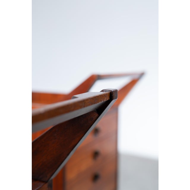 1950s CM24 Trolleys by Franco Albini and Franca Helg for Poggi, 1958, Set of 2 For Sale - Image 5 of 10