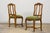 Early 20th Century French Louis XV Walnut Dining Chairs With Moss Green Mohair, Set of 8 For Sale In New York - Image 6 of 18
