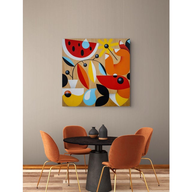 Rubén Sánchez, Mediterranean Sunset I, 2023, Acrylic Painting on Panel For Sale - Image 4 of 10