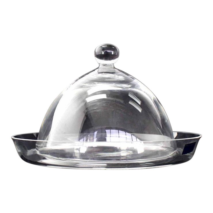 Vintage Crystal Waterford Dome Shape Butter Dish Chairish
