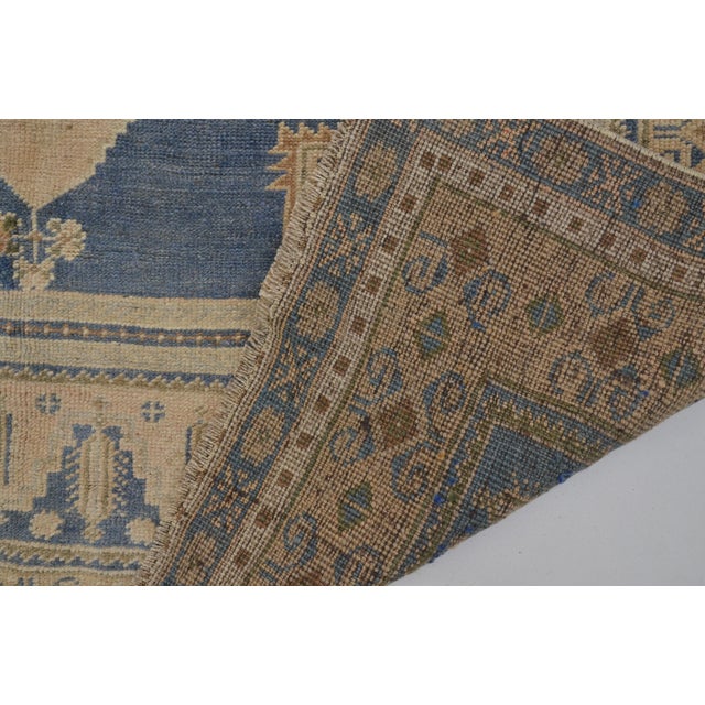 Tan Vintage Anatolian Kurdish Rug For Sale - Image 8 of 10