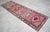 1960s 1960s Runner Rug Turkish Hand-Knotted Rug Pink Hallway Decor Kitchen Runner 3x10 Ft Approx For Sale - Image 5 of 14