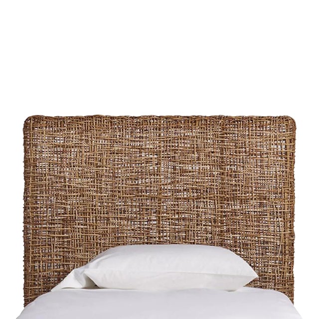 Shoreline Nesting Twin Headboard, Beige For Sale