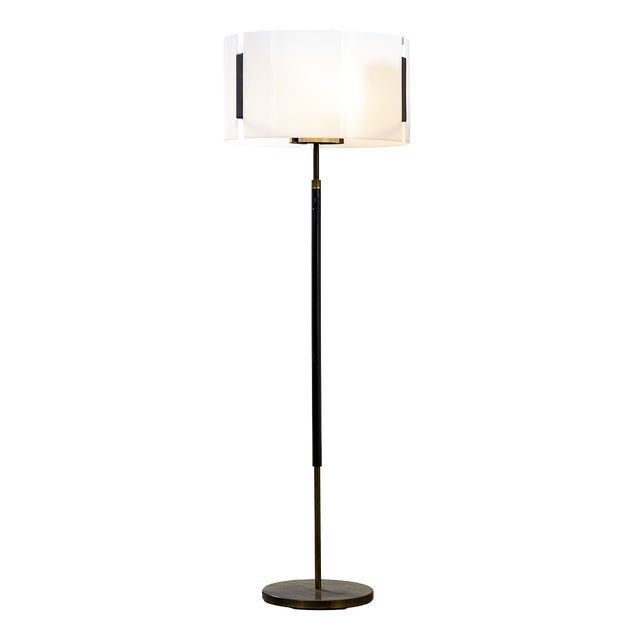 Floor Lamp by Giuseppe Ostuni for Oluce, 1950s For Sale