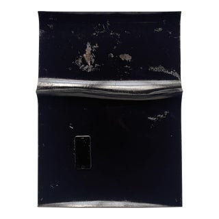 Contemporary Abstract High Gloss Lacquer, Marinage/Paper "Black River #40" by Harald Kröner For Sale