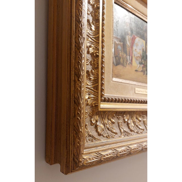 Rafael De La Torre, Miniature, Oil on Canvas, 1950s, Framed For Sale - Image 9 of 10