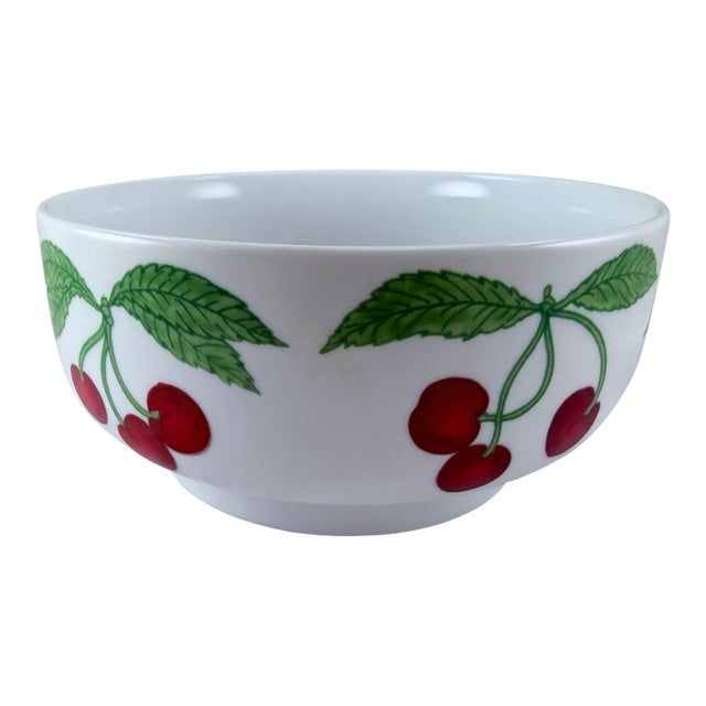 Rare Vintage Richard Ginori Cherry Serving Vegetable Bowl - Italy For Sale