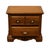 Late 20th Century Rock City Little Rock, Ar Solid Oak Country French 26" Two Drawer Nightstand For Sale - Image 5 of 12