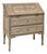 18th Century French Louis XVI Secretary Desk in Stripped Oak For Sale