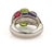 Contemporary Mid 20th Century Marco Bicego Multiple Gemstones 18k White Gold Flex Band Ring - Size 7 For Sale - Image 3 of 5