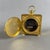 Table Clock Collection Dart Gold-Plated Brass Glass Quartz, Italy For Sale - Image 6 of 11