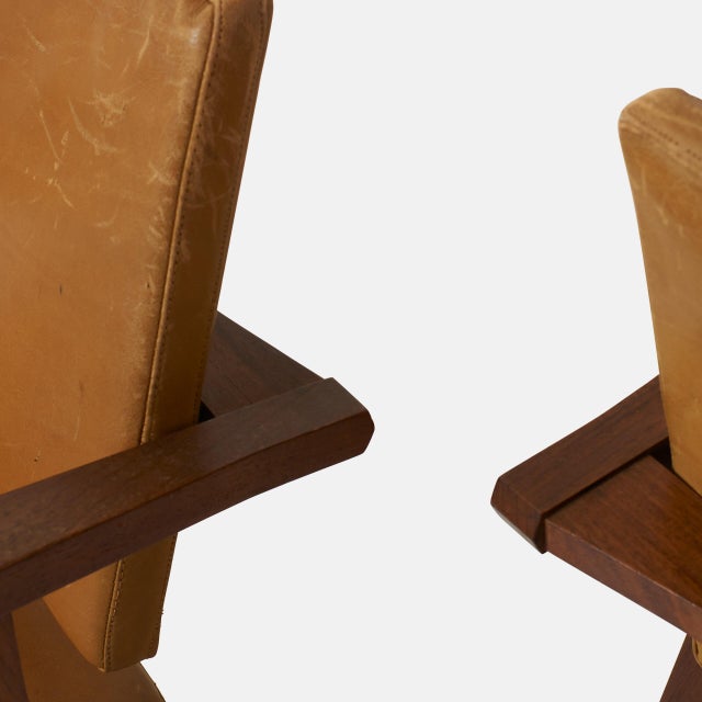 Pair of Luisa Chairs Attributed to Franco Albini Italy, c1950s For Sale - Image 9 of 9