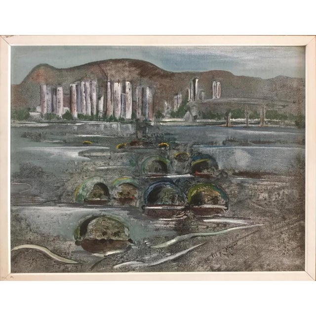 Lily Masson 1920-2019 Hong-Kong, 2002 Oil on canvas Signed bottom right Countersigned, titled and dated on the back on the...