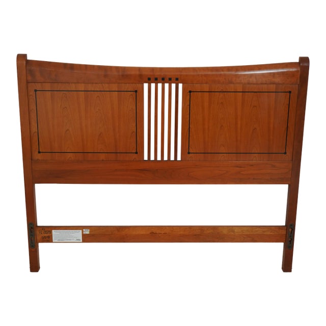 Stickley Queen Size 21st Century Cherry Bed Headboard For Sale