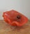 Red Vintage Sculptural Resin Shell Wall Sconce, 1970s For Sale - Image 8 of 18