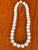 Mid Century Blue Lace Agate Beaded Necklace For Sale - Image 4 of 4