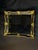 Glass 1990s Baroque Black and Gold Wall Mirror For Sale - Image 7 of 9