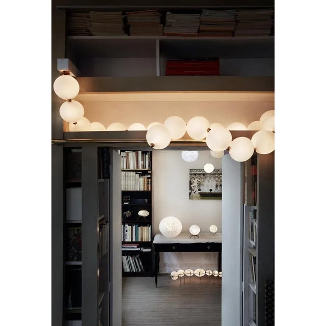 Not Yet Made - Made To Order Pearl Necklace Pendant Light by Ludovic Clément d'Armont For Sale - Image 5 of 9