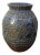 1990s Large Studio Pottery Floor Vase by California Artist Jacqueline Biaggi For Sale