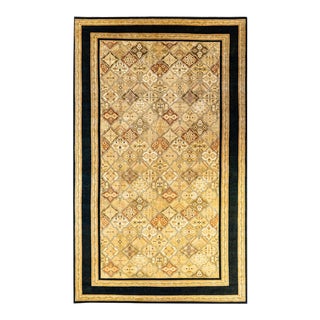 Eclectic Collection Hand-Knotted Area Rug - Blue Collection 9' 1" x 16' 1" For Sale