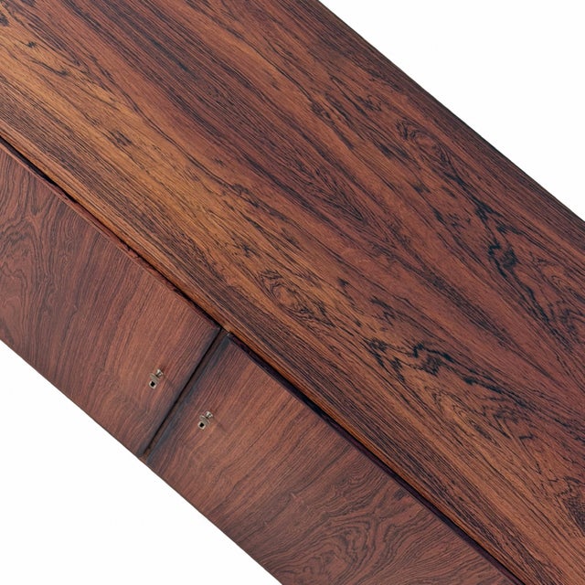 Vintage Danish Rosewood Cabinet For Sale In Seattle - Image 6 of 9
