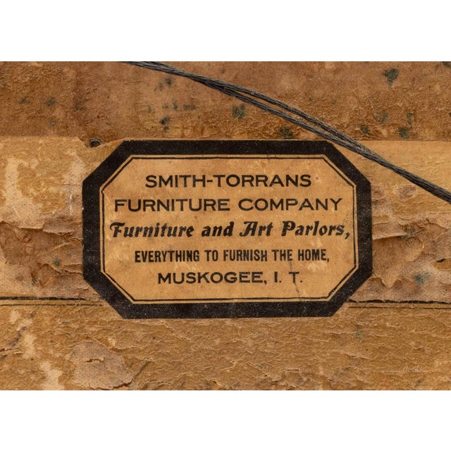 American Gilded Age Ebonized Wood Beveled Mirror For Sale In New York - Image 6 of 7