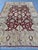Burgundy Sultanabad Hand-Knotted Wool Rug - 6'7" X 9'7" For Sale - Image 4 of 12
