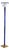 Late 20th Century Blue Murano Glass Floor Lamp “Tolboi” by Venini, Italy For Sale