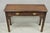 Traditional Vintage Lane Altavista Georgian Chippendale Cherry Wood Small Console Table For Sale - Image 3 of 15