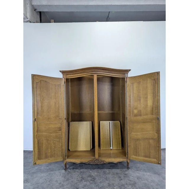 Brown Oak Dressing Cabinet For Sale - Image 3 of 7