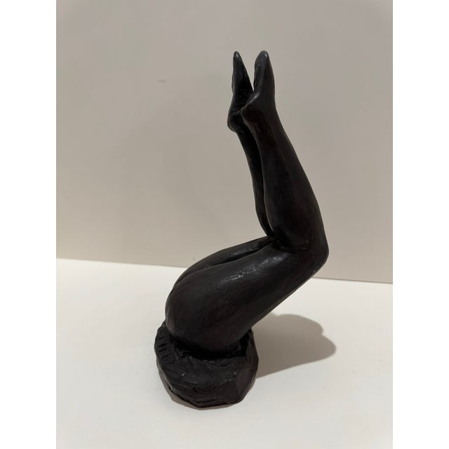 1960s 1960s Larry Mohr Bronze Woman Legs Sculpture Signed From Artist Estate For Sale - Image 5 of 9