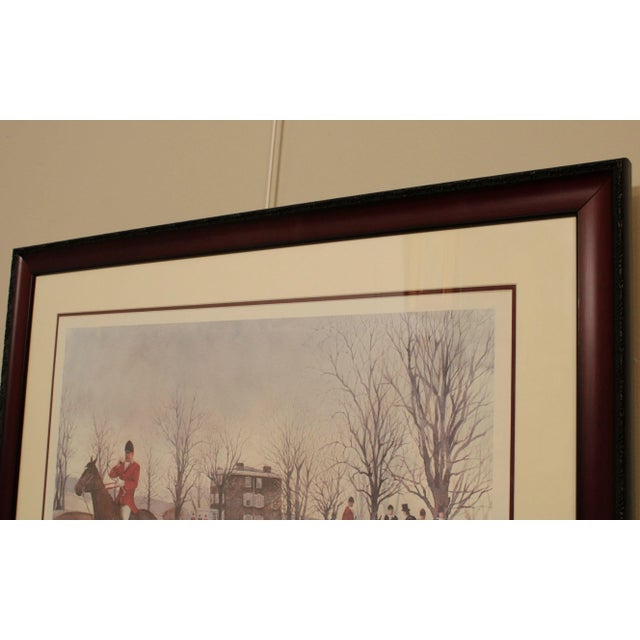 Thomas Williams 'A Good Pack' Limited Edition Signed Fox Hunt Print For Sale - Image 9 of 13