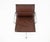 Metal Leather Soft Pad Chair attributed to Charles and Ray Eames for Herman Miller, 1970s For Sale - Image 7 of 13