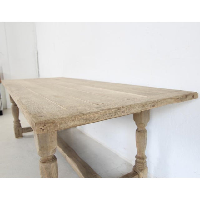 20th Century Spanish Country Oak Dining Table, 1930s For Sale - Image 12 of 18