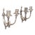 Pair of Antique Candle Sconces, French, Wall Lighting, Art Nouveau, Victorian For Sale